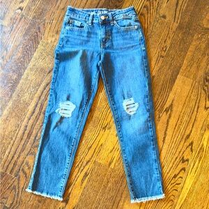 Cat & Jack / Girls Blue Distressed Jeans